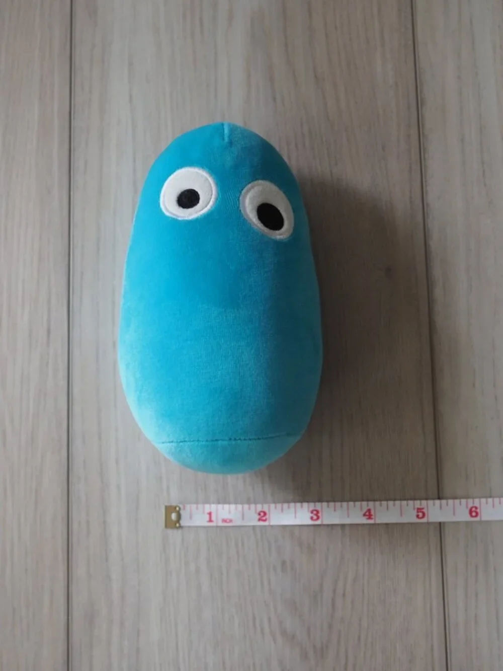 Rare! Balloon Museum Blue Plush Limited Edition Art Toy with Big Eyes Cute